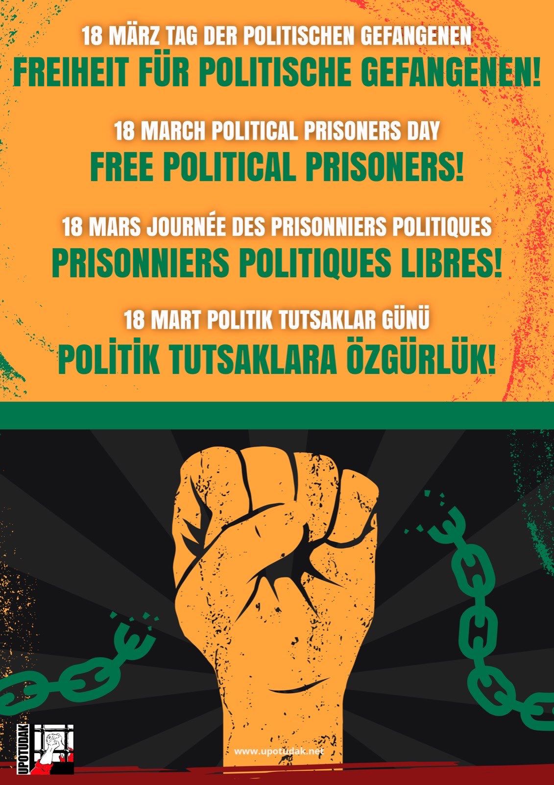 18 March International Day of solidarity with Political prisoners